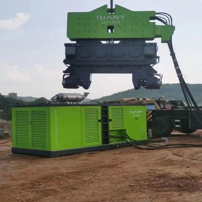 Ekskavatör için Frekans Kayıt Hidrolik Vibro Çekiç 2200rpm Titreşimli Çekiç