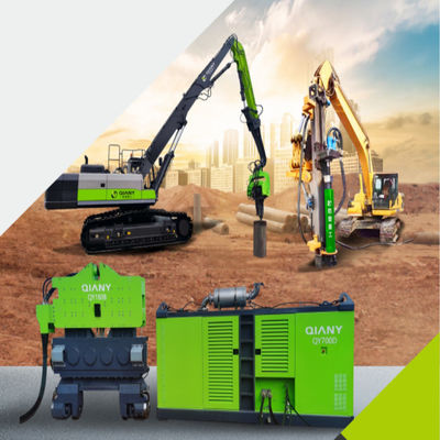 Minimum Akış Hızı 350Ipm Hidrolik Vibrasyonlu Çekiç T Tipi