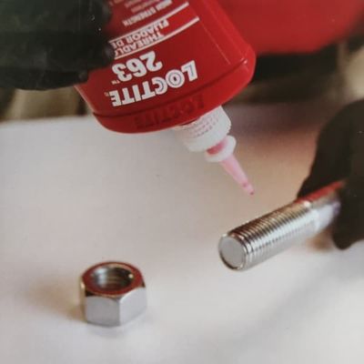 Henkel Loctite 263 Vida Sabitleyici Yüksek Mukavemetli Vida Kilitleme Maddesi