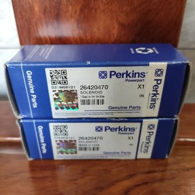 Perkins C6.6 C7.1 Flameout 24v Solenoid Valf 26420470 28491679