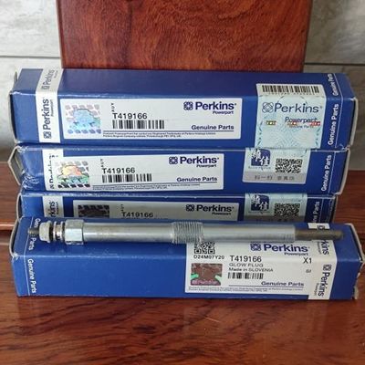 T419166 3054C Perkins Kızdırma Bujisi Elektrikli 12V Perkins Isıtıcı Buji