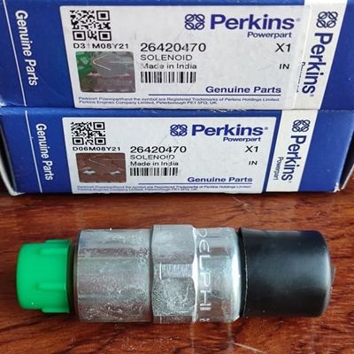 Perkins C6.6 C7.1 Flameout 24v Solenoid Valf 26420470 28491679