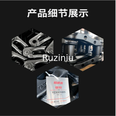 SY75 10786231 Ekskavatör Yürüyen aksam Parçaları 39 Zincir Ekskavatör Palet Zincirleri