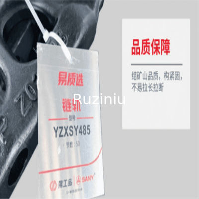 SY75 10786231 Ekskavatör Yürüyen aksam Parçaları 39 Zincir Ekskavatör Palet Zincirleri