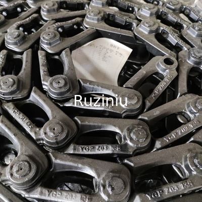 SY135 10786241 Ekskavatör Alt Takım Parçaları Palet Zinciri Ekskavatör 44 Zincir